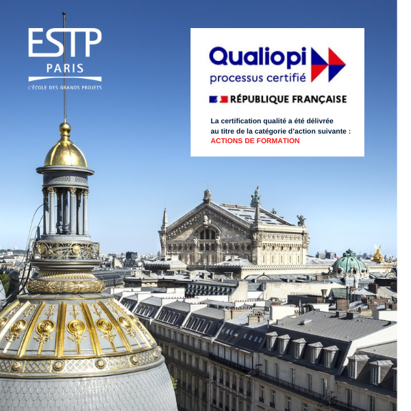 Certification Qualiopi - ESTP Paris
